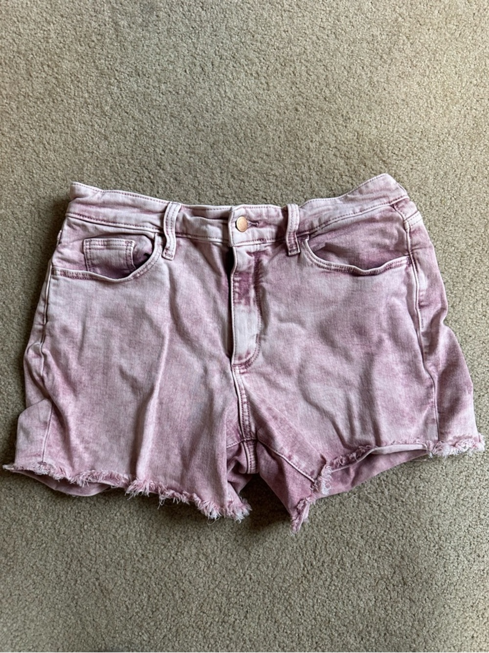 Universal Thread Light Pink Denim Cutoff Shorts